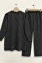 Çimalı Double Set - Black - 3