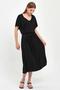 ALEXANDERGARDY BELLOWED V-NECK DRESS (B23-00239)