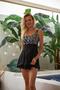 Women's Shorts Dress Swimsuit Geometric Patterns
