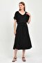 ALEXANDERGARDY BELLOWED V-NECK DRESS (B23-00239) - 3