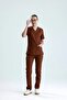 Brown Hospital Uniform Lycra Scrubs Set (Friar Brown) - 2