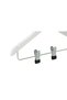 Wooden Ksçm 7-14 Years Old 34cm Teen Child Hanger with Latch White Color 6 Pieces - 2