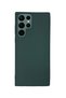 Samsung Galaxy S22 Ultra Thin Matte Silicone Case Khaki