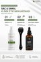 Hair and Growth Care Set – Dermaroller, Hair and Beard Serum and Rosemary Water - 2