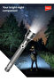 Aircraft Non-Corrosive Aluminum Rechargeable LED Flashlight, 25W, Hunter Z6 - 3