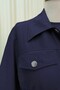 Metal Buttoned Waist Tie Shirt Gilet Dress -Laci - 5