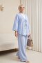 Kimono Set with Double Tied Front Trousers