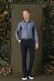 Men's Gk 709 Slim Fit Smoked Classic Shirt - 4