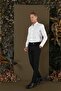 قميص GK 700 Slim Fit الأبيض الكلاسيكي للرجال - 2