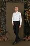 قميص GK 700 Slim Fit الأبيض الكلاسيكي للرجال - 3