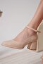 Women's matte nude high heeled shoe tr18ms06b - 2