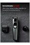 8-in-1 Rechargeable Grooming Kit (Model OG2004HT) - Black - 4
