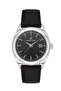 Dk.1.13832-1 Leather Lordon Waterproof Steel Coated Black Men's Wristwatch