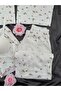 6-Piece Oslo Fabric Patterned Pajama Set with Women's Underwear - 3