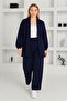 PLUS SIZE CREPE SUIT WITH JACKET AND TROUSERS - 4