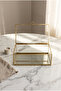XL Glass Gold Jewelry Engagement Accessory Box - 2