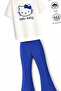 Girl's Full-Fit Top Oversize Bottom Leggings Hello Design24 Top and Bottom Set - 3