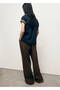 Low Waist Wide Leg Pants - 4