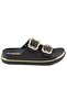 Kocamanlar e490 orthopedic women's slippers - black