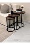 Modern style nesting table set - 3