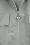 Elastic Waist Skirt Suit - Gray - 4