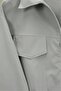Elastic Waist Skirt Suit - Gray - 5