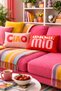 Colorful Modern Patterned 30X50 Throw Pillow Cover |   Energetic & Stylish Living Room Decor 2-Piece Throw Pillow Cover Set - 3