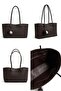 B37113 Women's Shoulder Bag Brown - 5