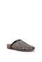 Elit Hml4048 Women's Stoned Flat Slippers Black - 3