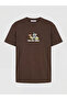 Nevavm with Difference Xside Brown Tom and Jerry Printed Women's T-Shirt - S6E193Z8-Zp7 - 4