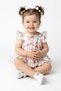 Baby Girl Birthday Party Wedding Dress Short Sleeve Sleeveless Panty Dress Tulle Floral - 2