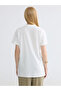 Original Floral Printed 100% Cotton Women's T-Shirt - 4