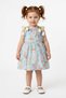 Baby Girl Girl Child Birthday Party Wedding Dress Short Sleeve Strap Sleeveless Lined Tulip Floral