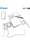 BP-1 RT-M-B Medium Retractable Ball Pen, 0.7mm, Black, Box of 12 - 6
