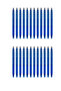 BP-1 RT-M-BL Medium Retractable Ball Pen, 0.7mm, Blue, Pack of 2, 24Pcs - 2