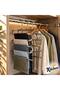 Chrome 5 Layer Metal Trouser Scarf Hanger