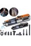 Lighted Car Vacuum Cleaner Wireless 22,000 Pascal Suction Power Vacuuming and Blowing 2in1 10 Nozzles with Metal Filter - 2
