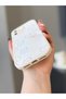 iPhone 11 Ecru Case with Heart Details and Bear Pattern - 4
