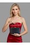 Black Color Silver Detailed Hand-Woven Leather Special Series Women's Evening Dress Bag