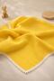 4-Layer Muslin Pom-Pom Baby Blanket (80X100Cm)