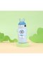 Children's Water Bottle with Cute Animal Figures - 500 ml Leak-Proof School Thermos with Straw, Blue - 4