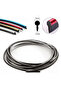 Trim Fitili Red Car Interior Decorative Strip Decoration between Door and Glove Box - 3