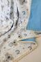 Double-Sided Lace Flannel Baby Blanket (80X80) Qeko Tex Certified Fabrics