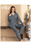 Eli̇z Süprem Buttoned Pajama Set Eli̇z