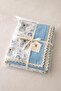 Double-Sided Lace Flannel Baby Blanket (80X80) Qeko Tex Certified Fabrics - 3