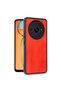 Xiaomi Redmi A3 4g Case Aras Leather Cover - Red - 2