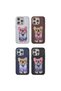 Venco Apple iPhone 15 Pro Max Cute Patterned Cover - Black - 3