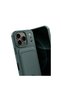Apple iPhone 17 Pro Max Kelvin Silicone with Business Card Holder - Dark Green - 3