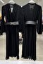 Belted Lace Detail Long Dress 3392 - 3