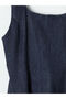 Nevavm Square Neck A-Line Jean Dress with a Difference - 7